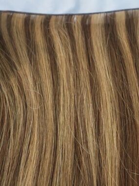 NEW 12A grade human hair genius weft rooted #6/#9 20" length hair extensions